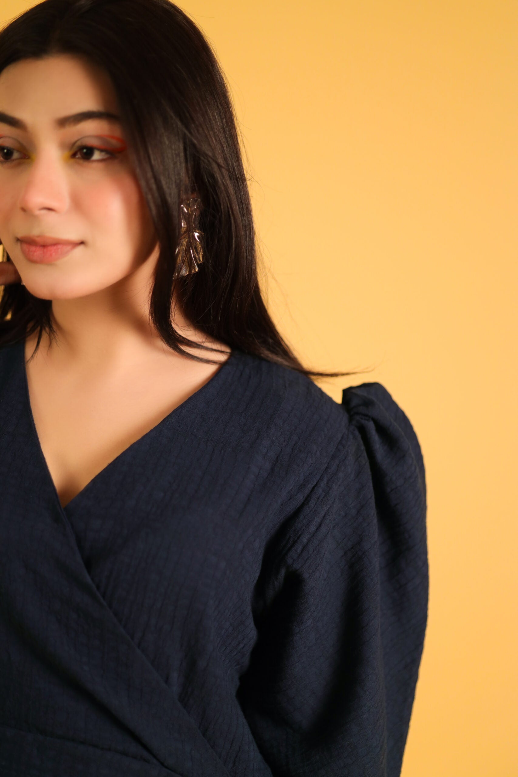 The Indigo Iris Dress